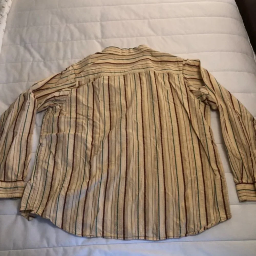 Orvis Collared Striped Button down - Picture 3 of 3